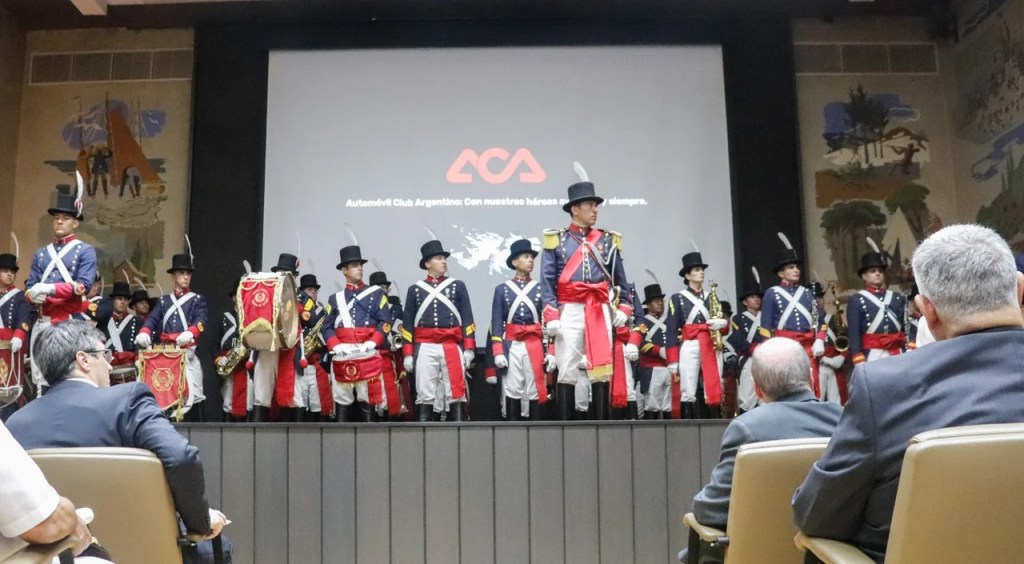 El Automóvil Club homenajeó a los Veteranos de&nbsp;Malvinas