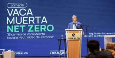 Rolo Figueroa recibió un premio internacional por su plan ambiental en Vaca Muerta: “Vamos a defender los recursos&nbsp;neuquinos”