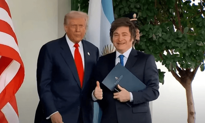 Milei: “Si Argentina vuelve al populismo, EE.UU. retirará su&nbsp;apoyo”