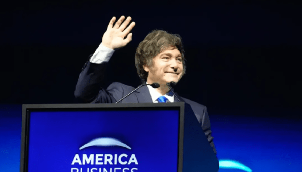 Milei elogió a Messi en&nbsp;Miami