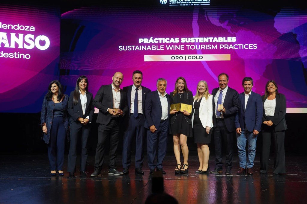 Mendoza se destaca entre “las Grandes Capitales del Vino” del mundo: Un sello provincial ganó el oro en el Best Of Wine Tourism&nbsp;2026